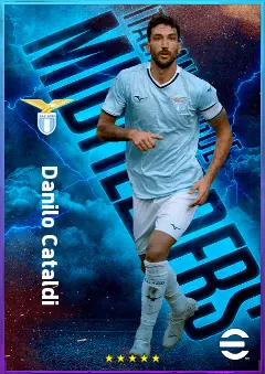 Danilo Cataldi eFootball 2026 player card, 80 OVR DMF