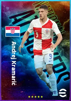Andrej Kramarić eFootball 2026 player card, 81 OVR SS