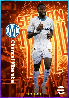 Chancel Mbemba eFootball 2026 player card, 81 OVR CB
