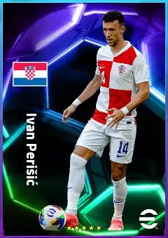 Ivan Perišić eFootball 2026 player card, 80 OVR LMF