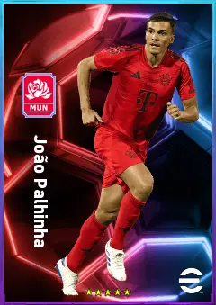 João Palhinha eFootball 2026 player card, 82 OVR DMF