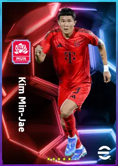 Kim Min-Jae eFootball 2026 player card, 83 OVR CB
