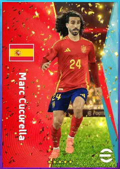 Marc Cucurella eFootball 2026 player card, 81 OVR LB