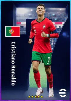 Cristiano Ronaldo eFootball 2026 player card, 84 OVR CF