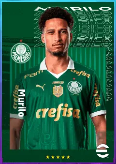 Murilo eFootball 2026 player card, 81 OVR CB