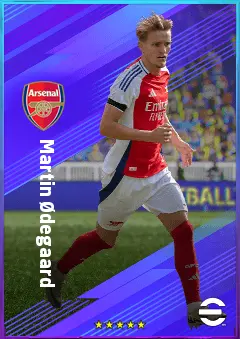 Martin Ødegaard eFootball 2026 player card, 85 OVR CMF