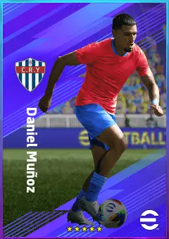 Daniel Muñoz eFootball 2026 player card, 80 OVR RB