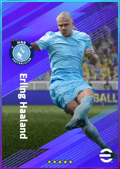 Erling Haaland eFootball 2026 player card, 86 OVR CF