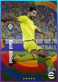 Raúl Albiol eFootball 2026 player card, 80 OVR CB
