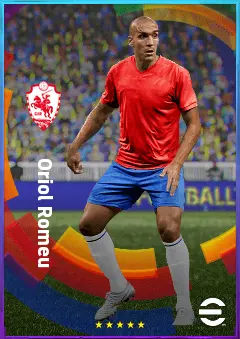 Oriol Romeu eFootball 2026 player card, 81 OVR DMF