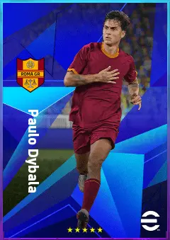 Paulo Dybala eFootball 2026 player card, 83 OVR SS