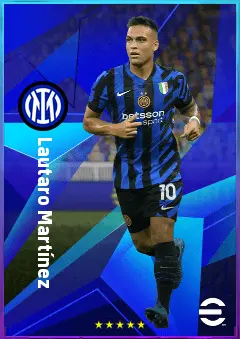 Lautaro Martínez eFootball 2026 player card, 85 OVR CF