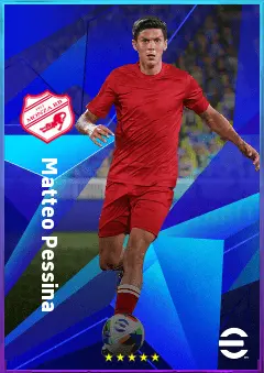 Matteo Pessina eFootball 2026 player card, 81 OVR CMF