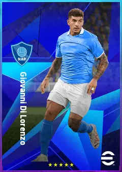 Giovanni Di Lorenzo eFootball 2026 player card, 83 OVR RB