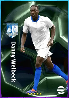 Danny Welbeck eFootball 2026 player card, 81 OVR CF