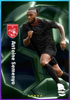 Antoine Semenyo eFootball 2026 player card, 79 OVR RWF