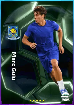 Marc Guiu eFootball 2026 player card, 79 OVR CF