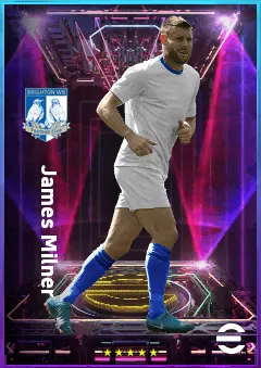 James Milner eFootball 2026 player card, 79 OVR CMF
