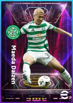 Maeda Daizen eFootball 2026 player card, 78 OVR LWF