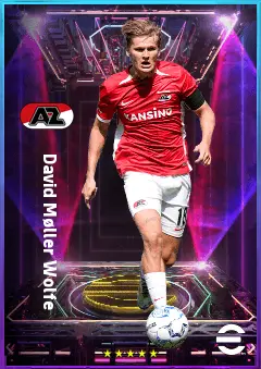 David Møller Wolfe eFootball 2026 player card, 80 OVR LB