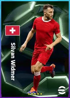 Silvan Widmer eFootball 2026 player card, 79 OVR RB