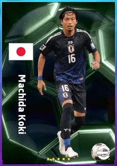 Machida Koki eFootball 2026 player card, 79 OVR CB