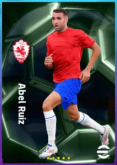 Abel Ruiz eFootball 2026 player card, 79 OVR CF