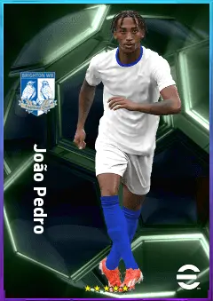 João Pedro eFootball 2026 player card, 81 OVR CF