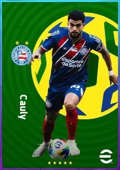 Cauly eFootball 2026 player card, 80 OVR AMF