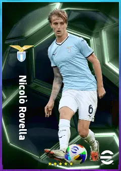 Nicolò Rovella eFootball 2026 player card, 81 OVR DMF