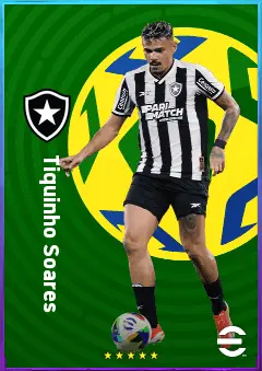 Tiquinho Soares eFootball 2026 player card, 81 OVR CF