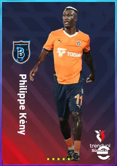 Philippe Kény eFootball 2026 player card, 76 OVR CF