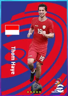 Thom Haye eFootball 2026 player card, 78 OVR DMF