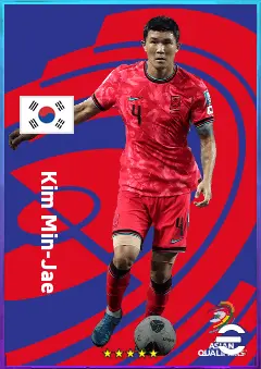 Kim Min-Jae eFootball 2026 player card, 82 OVR CB
