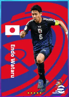 Endo Wataru eFootball 2026 player card, 81 OVR DMF