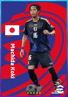 Machida Koki eFootball 2026 player card, 79 OVR CB