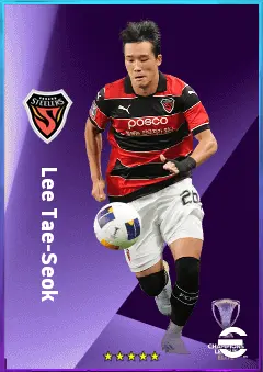 Lee Tae-Seok eFootball 2026 player card, 76 OVR LB