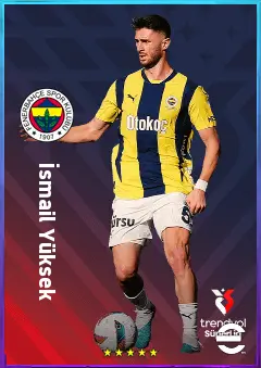 İsmail Yüksek eFootball 2026 player card, 80 OVR DMF