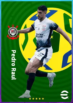 Pedro Raul eFootball 2026 player card, 78 OVR CF