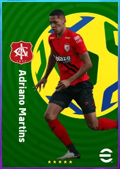Adriano Martins eFootball 2026 player card, 78 OVR CB