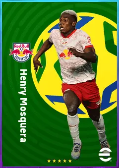 Henry Mosquera eFootball 2026 player card, 78 OVR LWF