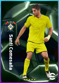 Santi Comesaña eFootball 2026 player card, 79 OVR DMF