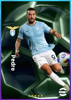 Pedro eFootball 2026 player card, 78 OVR RWF