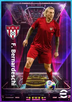 F. Bernardeschi eFootball 2026 player card, 81 OVR RWF