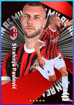 Strahinja Pavlović eFootball 2026 player card, 79 OVR CB