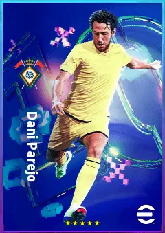 Dani Parejo eFootball 2026 player card, 82 OVR CMF