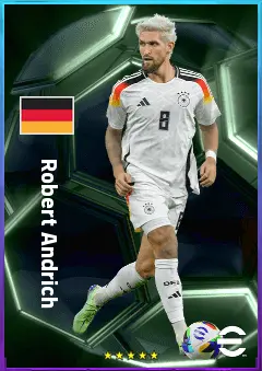 Robert Andrich eFootball 2026 player card, 81 OVR DMF