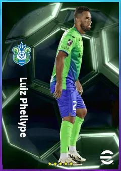Luiz Phellype eFootball 2026 player card, 76 OVR CF