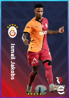Ismail Jakobs eFootball 2026 player card, 79 OVR LB