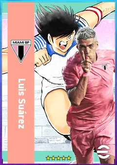 Luis Suárez eFootball 2026 player card, 81 OVR CF